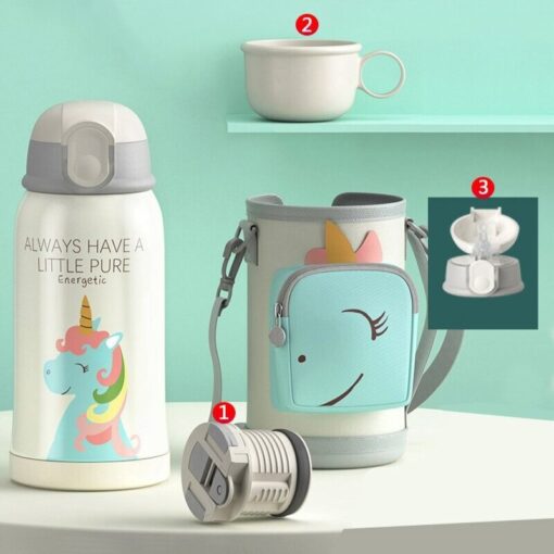 StarAndDaisy Stainless Steel Insulated Thermos White - 550 ml