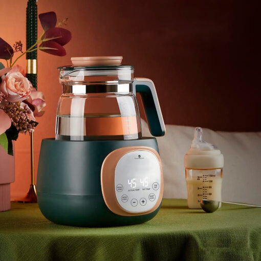 StarAndDaisy baby formula water kettle for newborn milk with food processor cup, sterilizer and temperature control