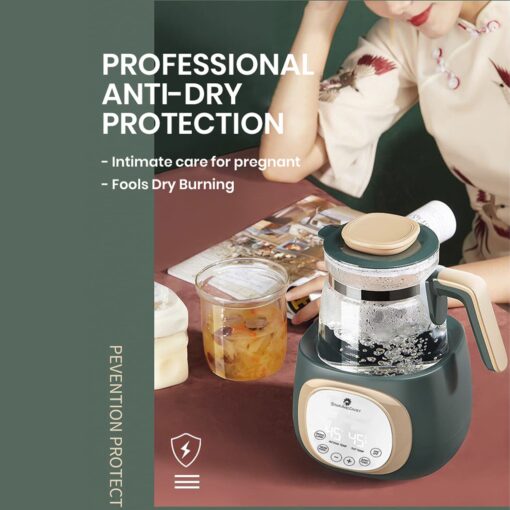 StarAndDaisy baby formula water kettle for newborn milk with food processor cup, sterilizer and temperature control - Image 11
