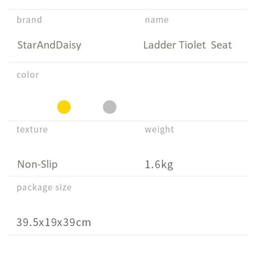 [Refurbished] StarAndDaisy Potty Training Seat with Ladder, Toddler Potty Seat for Toilet with Step Stool for Kids, Splash Guard and Wide Pad for Boys Girls, Stable Without Slipping Grey - Image 9