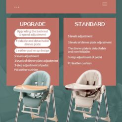 aby booster seat with detachable food tray