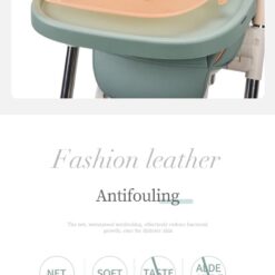 Compact and foldable toddler booster seat for dining