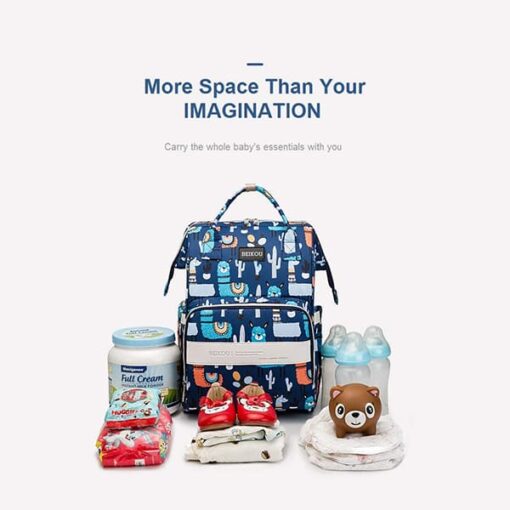 StarAndDaisy Multi Utility Diaper Bag / Maternity Bag - Blue - Image 7