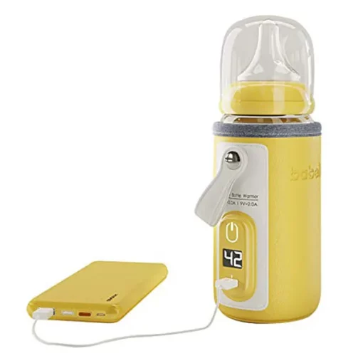 StarAndDaisy Smart USB Baby Bottler Warmer/Bottle Insulation Cover for Car & Travel (Yellow) - Image 5