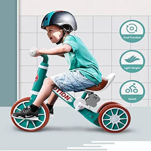 StarAndDaisy Balancing Kids Bike cum Trike - White - Image 2