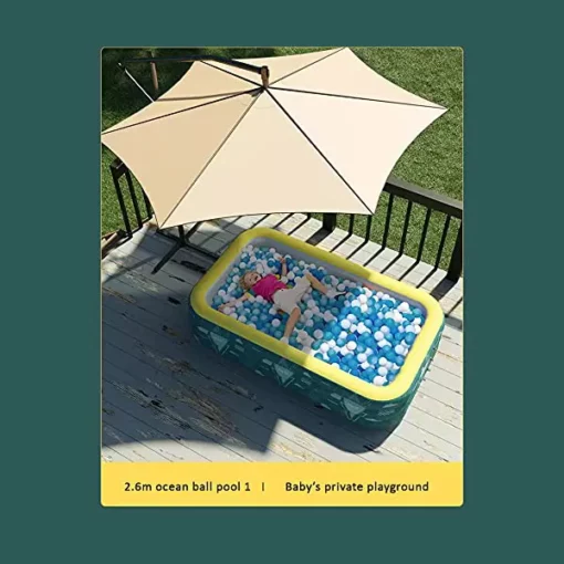 StarAndDaisy GenNext Wireless Inflation Swimming Pool for Kids with Wireless one Touch Inflation Gun for Kids and Adults (3 Meter Pool with Wireless Inflation) - Image 3