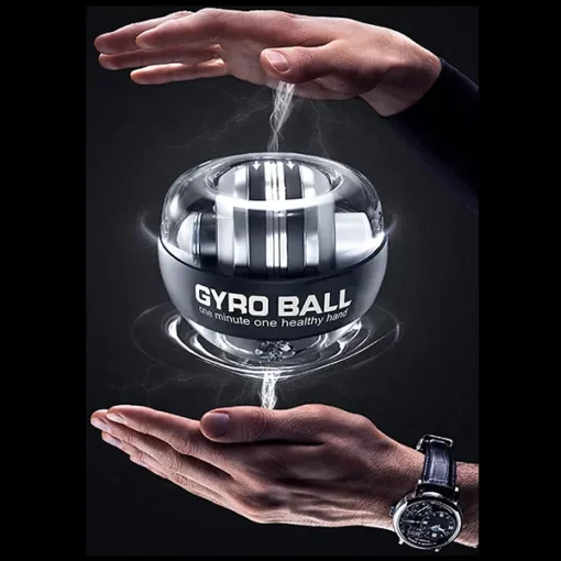 SND by StarAndDaisy - 360° Fitness Auto-Start Wrist Power Gyro Ball, Forearm Arm Exerciser - Image 6