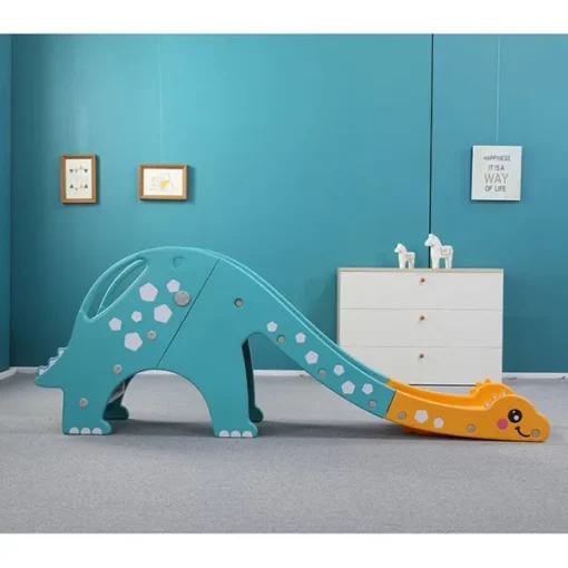 StarAndDaisy Dinosaur Slide Set With Hoop - Blue (Giraffe) - Image 6