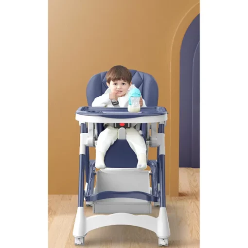 StarAndDaisy Premium Luxury High Chair (Blue) - Image 4