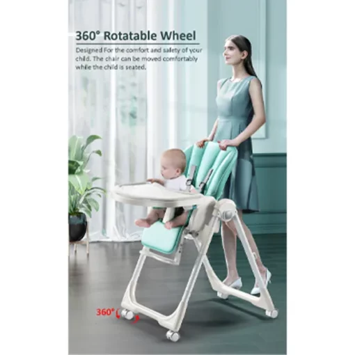 StarAndDaisy Venus High Chair - Stable & Durable - Pink - Image 10
