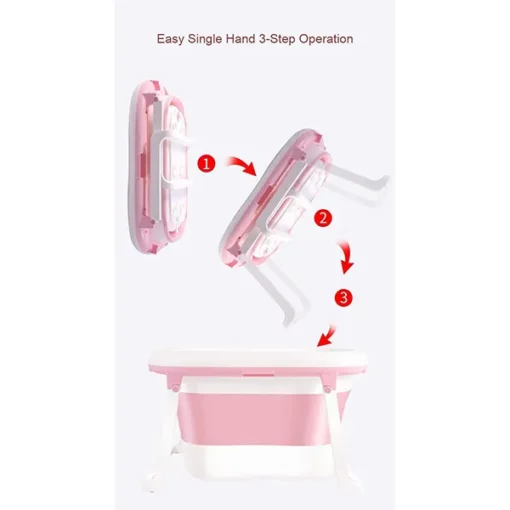 StarAndDaisy Baby Bath Tub for Kids with Anti Slip Bathing Support Legs - Image 2