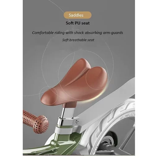 StarAndDaisy Kids Bicycle Anti-Skid Pedal Non Toxic Paint Power Brake 16 inches Wheel Seat Height  Baby Cycle for Boys & Girls 2-6 Years - Image 5