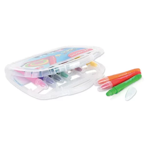 Maped Water Color Pens Gel Crayons Set - Pack of 10. - Image 2