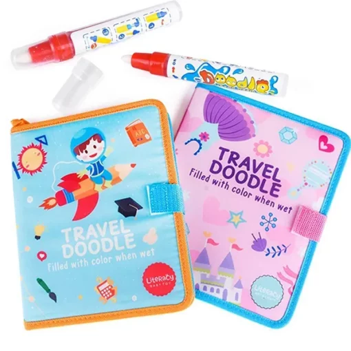 StarAndDaisy Aqua Doodle Magic Book on go. Travel Drawing Book - PINK - Image 3