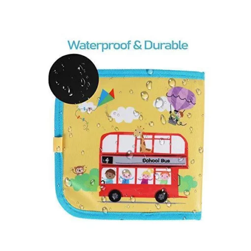 StarAndDaisy Erasable Doodle Book For Kids, 6 Pages Coloring Doodle Slate for Toddlers - Pink - Image 8