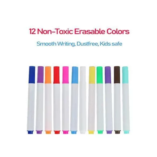 StarAndDaisy Erasable Doodle Book For Kids, 6 Pages Coloring Doodle Slate for Toddlers - Pink - Image 4
