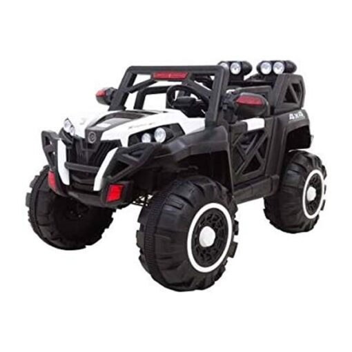 Staranddaisy Monster Wheel Electric Battery Operated Ride on Jeep for Kids 2yr - 8 yr (Red) - Image 6