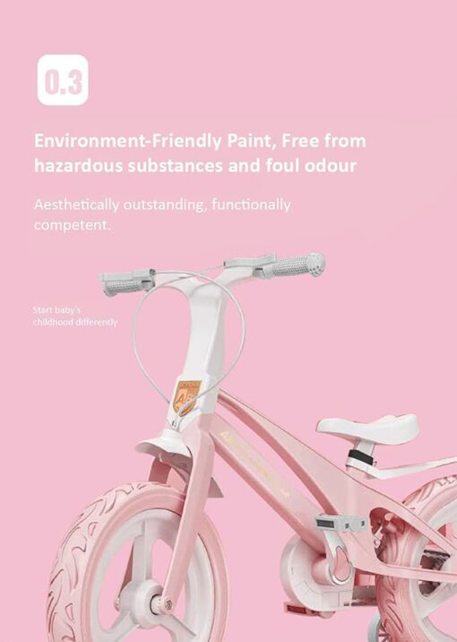 StarAndDaisy AB Balancing Kids Cycle 16 T Baby Cycle for Boys & Girls  (Pink) - Image 3
