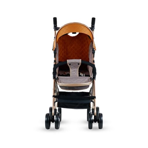 StarAndDaisy - Easy Fold Compact Travel Stroller & Pram, Pushchair for Baby from 0 to 3 Years, Travel-Friendly Lightweight (Brown) - Image 6