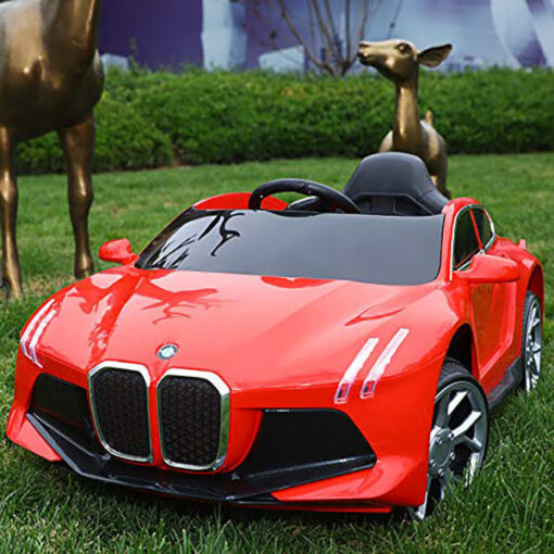 StarAndDaisy Battery car (7188), Rechargeable, Dual Drive, Dual Battery Multifunctional Car for Kids 0-5 Years (Red)
