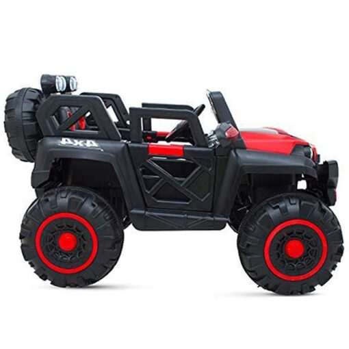 Staranddaisy Monster Wheel Electric Battery Operated Ride on Jeep for Kids 2yr - 8 yr (Red) - Image 2