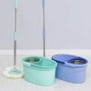 2 Refills, 2 in 1 Spin mop (Green)