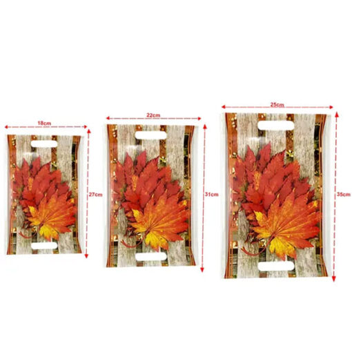 SND Homes Crystal Melamine Serving Tray (Small, Medium and Large) - Set of 3 - Image 2