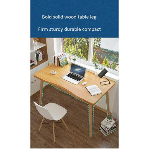[Refurbished] StarAndDaisy Utilite Nordic Style Smart Study Table for Modern Homes, Multi-Purpose Office Desk Workstation, One Step Installation (Black, 80 X 50 cm) - Image 3
