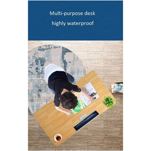 [Refurbished] StarAndDaisy Utilite Nordic Style Smart Study Table for Modern Homes, Multi-Purpose Office Desk Workstation, One Step Installation (Black, 80 X 50 cm) - Image 5