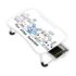 SND Homes Wood Portable Laptop Table (Finish Color - White, Pre Assembled)