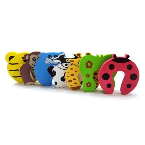 Staranddaisy Finger Pinch Door Guard for Kids Safety and Protection from Door Slamming (Animal Shape)-Pack of 6 - Image 3