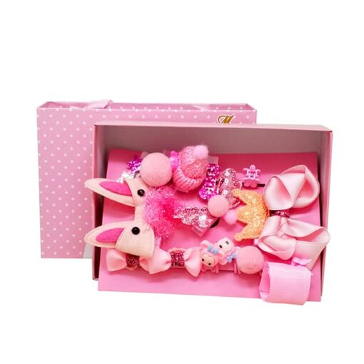 StarAndDaisy Ribbon / Hair Clips / Rubber Bands (Baby Pink) - Image 3