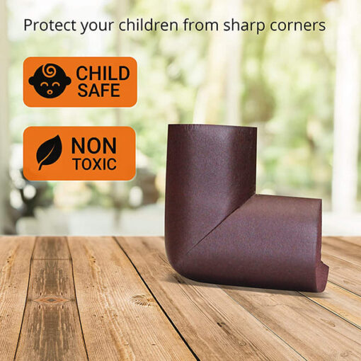 StarAndDaisy Baby Proofing Corner Guards | Pre-Taped Corner Protectors | Child Safety Edge Guards - (10 Pieces) - Image 4