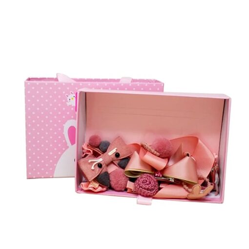 StarAndDaisy Ribbon / Hair Clips / Rubber Bands (Pink)