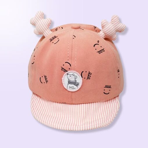 StarAndDaisy Kids Summer Cap (Upto 4 years kids – Burning Sand) - Image 5