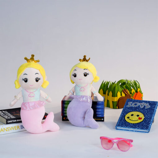 StarAndDaisy Cuddle Toys Series - Mermaid Plush - Super Soft High Quality (Size - 35cm | Color - Pink) - Image 2