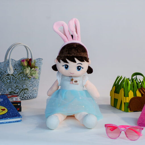 StarAndDaisy Cuddle Toys Series - Rabbit Doll  Plush - Super Soft High Quality (Size - 60cm | Color - Blue)