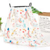 StarAndDaisy Blanket Wrap Super Soft 100% Muslin Organic Cotton - Pack of 1 Rainbow Pattern