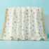 StarAndDaisy Premium Cotton 6 Layered Baby Muslin Blanket Pineapple Print - Brown