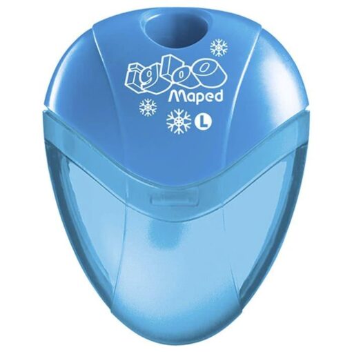 Maped Pencil Sharpener Igloo 1 Hole Canister Left Handed Blister - Image 2