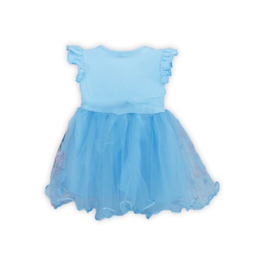 Blue Cute Dolls Toddler Baby Girl Princesses Belle Dress - Image 3