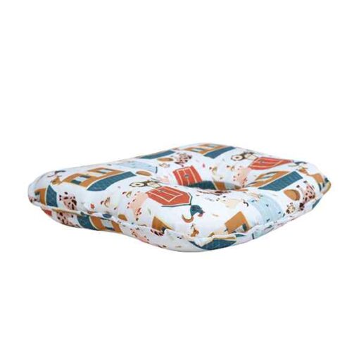 StarAndDaisy Memory Foam Baby Head Shaping Pillow for Preventing Flat Head Syndrome, 0+ Years, 26 cm X 21 cm X 4 cm (Bambi & Friends) - Multicolor - Image 2