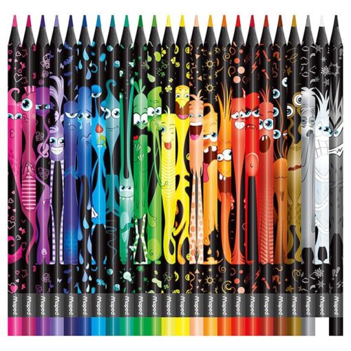 Maped Color'peps Monster Decorated Colouring Pencils X 24 - Image 23