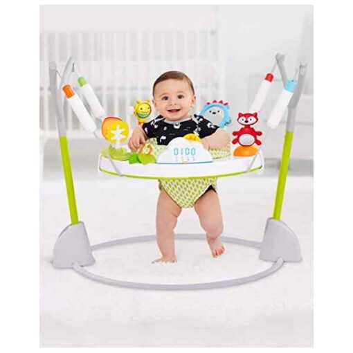 Skip Hop E&M Jumpscape Fold-Away Activity Jumper, Multicolor, 1 Count (Pack of 1) (304350) - Image 5