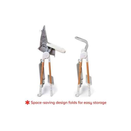 Skip Hop - Sit-To-Step Highchair Grey/White - Image 5