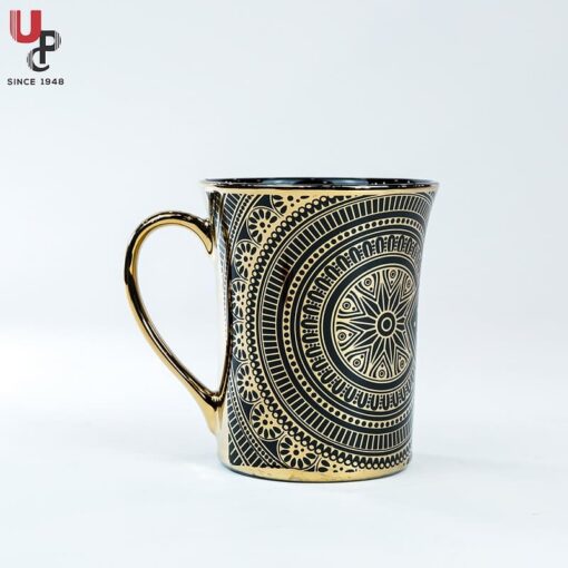 SND Homes Flower Series Fine Bone China Ceramics 300ml (Pack of 2) Bone China Coffee Mug  (330 ml, Pack of 2) - Image 2