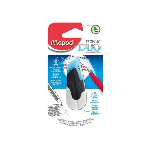 Maped Eraser Blister Technic Duo New Gen - Image 3