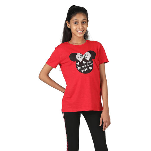 Mickey Mouse Printed Cotton T-shirt for Kids from 2years to 6years - Image 6