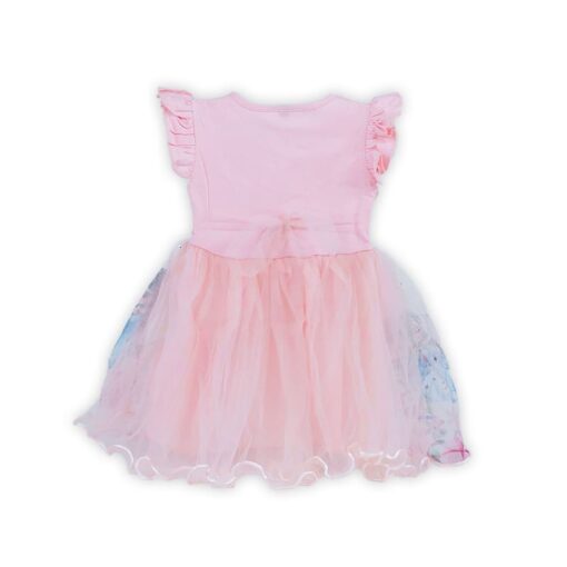 Casual Baby Girl Dresses - Pink Color Summer Girls Dress California Toddler Baby Girl Princesses Belle Dress - Image 3