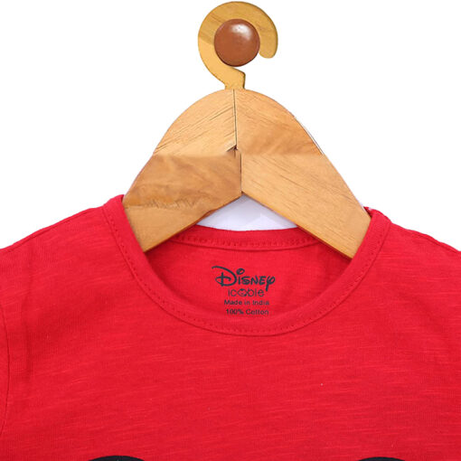 Mickey Mouse Printed Cotton T-shirt for Kids from 2years to 6years - Image 3